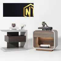 BÀN ĐẦU GIƯỜNG GỖ PHONG CÁCH CỔ